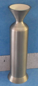 Oxide-iridium/rhenium chamber