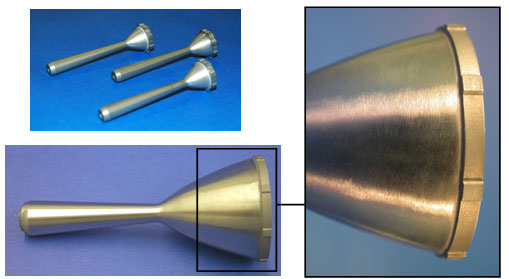 Thin-wall rhenium chambers manufactured by chemical vapor deposition at Ultramet for tactical propulsion applications